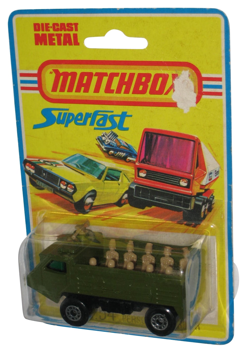 Matchbox Superfast Lesney (1976) Green Mercury Cougar Villager