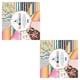 thumbnail image 3 of Advancent 24 Sheets 6 Inch Scrapbooking Paper Flower Journal Magazines Planner Print Card Making Album Background Colorful Scrapbook 15.2x15.2 cm 2piezas, 3 of 6