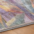 thumbnail image 5 of Addison Rugs Dream Shag Premium Machine Washable Transitional Birds Of Paradise Multi Rectangle Rug, 9' x 12', 5 of 8