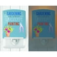 thumbnail image 2 of Caroline's Treasures BB5434CNL Gardening is Landscape Painting Ceramic Night Light, 6x4x3", multicolor, 2 of 2