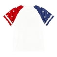 thumbnail image 5 of CCRFTGI 4th of July Shirts for Children Girls 10-12 Short Sleeve Happy 1776 Print Summer Casual T-Shirts 250th anniversary usa shirt Teen Girl Clothes Tops Khaki 7-8 Years, 5 of 5