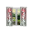 thumbnail image 2 of MKHERT Mermaid Girl Window Curtains Kitchen Curtain Room Bedroom Drapes Curtains 26x39 inch, 2 Piece, 2 of 3