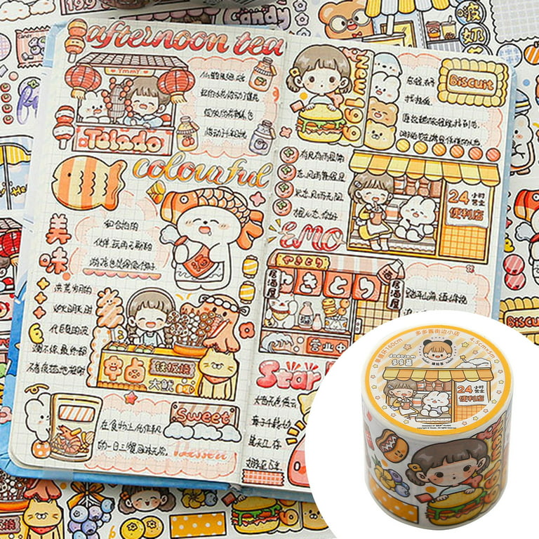 How to make kawaii stickers (without sticker paper/ tape) for journal / DIY  kawaii stickers, How to make kawaii stickers (without sticker paper/ tape)  for journal / DIY kawaii stickers