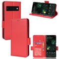 thumbnail image 1 of Google Pixel 6 Pro 5G Case , PU Leather Flip Cover Card Slots Magnetic Closure Wallet Case for Google Pixel 6 Pro 5G, 1 of 5
