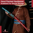 thumbnail image 4 of Armory Replicas Scarlet Edge Katana - Hand-Forged 1095 Carbon Steel Samurai Sword w/Gift Box, 4 of 7