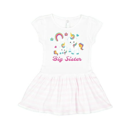 

Inktastic Big Sister Gift Toddler Girl Dress