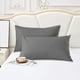 thumbnail image 5 of Fundas de almohada A Chilling para personas que sufren de calor por la noche y sudores nocturnos, adecuadas para todas las estaciones, transpirables y suaves como el terciopelo, juego de fundas de alm, 5 of 6