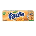 thumbnail image 2 of Fanta Peach Soda 12oz Cans, Pack of 12, 2 of 3