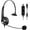 Gray, variant on Headset with Noise Cancelling Mic & Mute Controls | Mono USB Headphones for Laptop PC Skype Zoom Webinar Business Call Center Office, Clear Chat, Super Lightweight (C500U3)