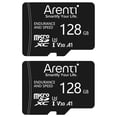 thumbnail image 1 of Tarjeta micro SDXC ARENTI de 128 GB, paquete de 2 unidades, C10 U3 V30, 1 of 6