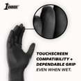thumbnail image 4 of 1St Choice Black Nitrile Gloves Disposable Latex-Free 5 Mil Textured For Cooking Cleaning Food Prep Xx-Large Box Of 100, 4 of 4
