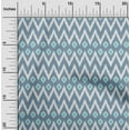 thumbnail image 1 of oneOone Tissu en Coton Cambric Chevron Ikat Imprimé 1 Yard 56 Pouces de Large, 1 of 4