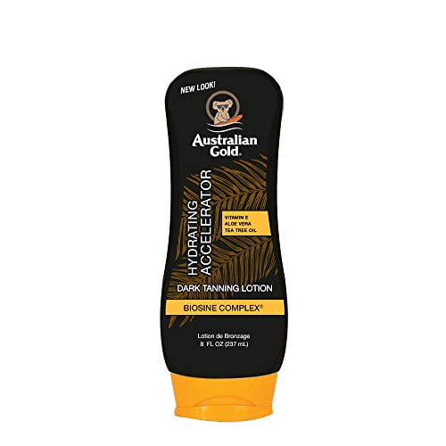 Australian Gold Australian Gold Dark Tanning Accelerator Lotion, 2020 Formula, 8 Fluid Ounce, Classic Cocoa Dreams, Classic Cocoa Dreams, 8 Fl Oz