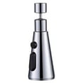 thumbnail image 4 of 360° Kitchen Sink Faucet Tap Water Spray Head Swivel Extender Nozzle Adapter, 4 of 6