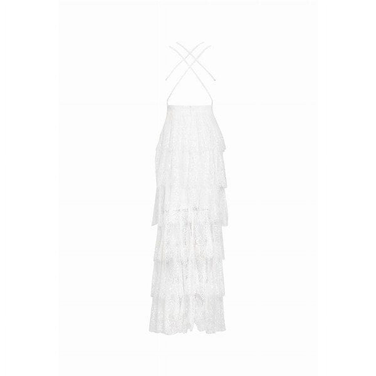 Clarise White Lace Maxi Dress - Walmart Business Supplies
