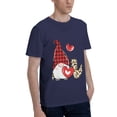 thumbnail image 2 of Bingfone Love Gnomes Men'S Loose Fit Short-Sleeve Pocket T-Shirt, 2 of 7