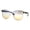 gold grey brown, variant on Womens Trendy Chic Panel Shield Butterfly Designer Sunglasses Gold Pink Yellow