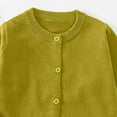 thumbnail image 5 of Ccpelsie Toddler Boys Cardigan Sweater Boys Long Sleeve Cotton Sweater Kids Jacket Knit Button Tops Outwear for Fall Winter(Light Green,18-24 Months), 5 of 6