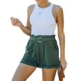 thumbnail image 2 of Women Pockets Shorts Summer Short Pants, 2 of 4