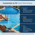 thumbnail image 5 of Blue Wave 20-ft x 40 ft Rectangular Solar Pool Cover, Blue, 5 of 7
