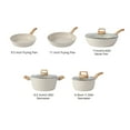 thumbnail image 2 of 16PCS Pots and Pans Set Non Stick Cookware Set Nonstick with Cooking Set (white, 16pieces), 2 of 5