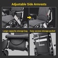 thumbnail image 6 of Easwe Reclining Electric Wheelchair for Seniors 25 miles Range(300 lb) Adjustable Headrest,Footrest and Joystick,Carrier Bag,Ergonomic Backrest, 6 of 17