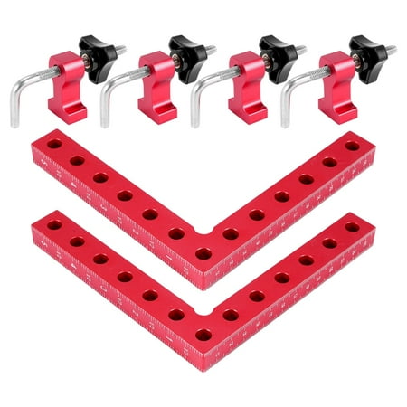 

woodpecker square Positioning Squares Right Angle Aluminum Alloy L-Type Corner Clamp Woodworking Carpenter Clamping Tool