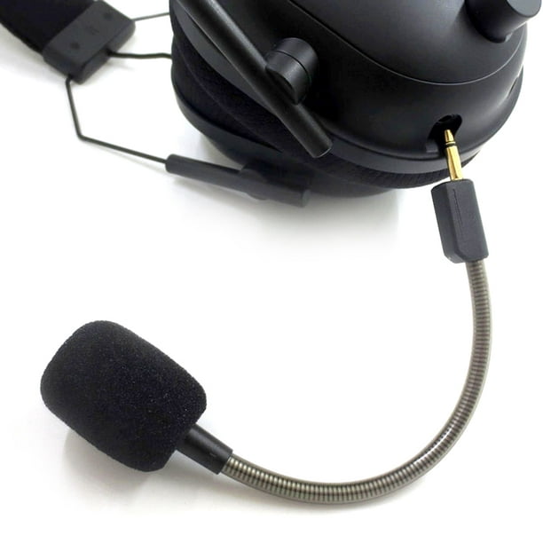 Mic for Razer Barracuda X Game Headset 3.5mm Detachable Gaming Boom  Microphone with Foam
