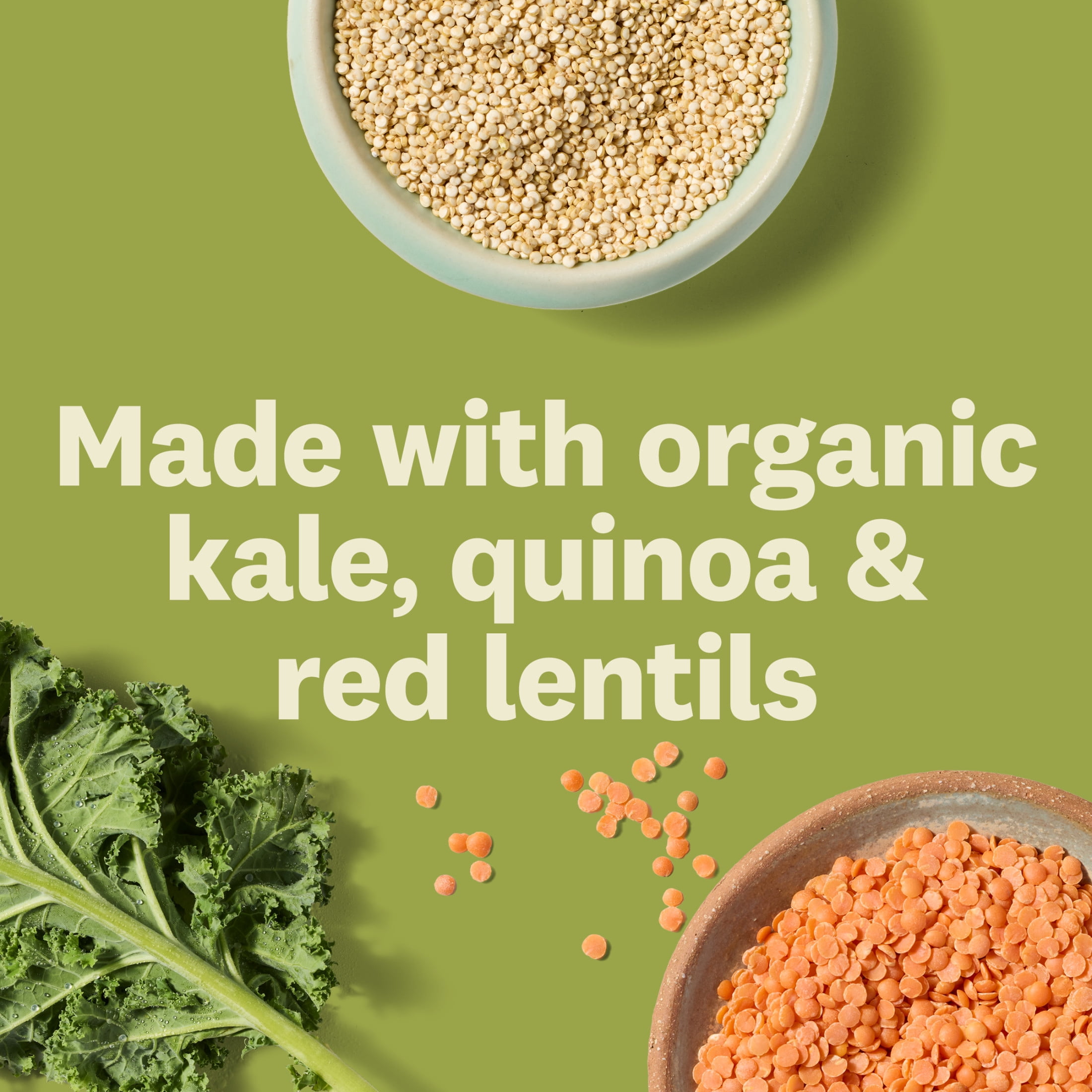 (4 pack) Amy’s Soup, Plant-Based Organic Quinoa, Kale & Red Lentil Soup, Gluten Free, Made With Organic Green Lentils and Vegetables, Canned Organic Soup, 14.4 Oz