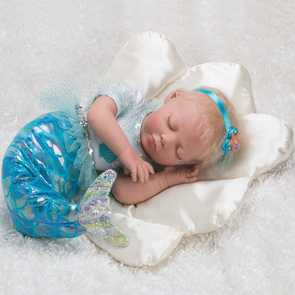 mermaid reborn baby