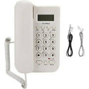 Lonbiaci Wired English Landline Home Office Telephone,Suitable for KX-T076