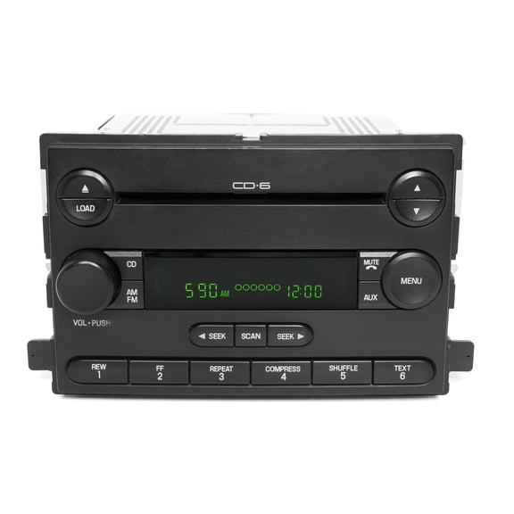 Restored 2006-2007 Ford Freestar Mercury Monterey AM FM 6 CD Player Radio 6F2T-18C815-FA (Refurbished)