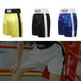 thumbnail image 4 of BCLONG Unisex Boxing Shorts MMA Muay Thai Training Trunks Fitness Shorts for Adults, 4 of 7