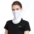 thumbnail image 2 of Mascarilla de seda helada con protección solar de verano para mujer, fina, anti-UV, para montar a caballo, para golf, para colgar de las orejas, para cubrir la cara, 2 of 5