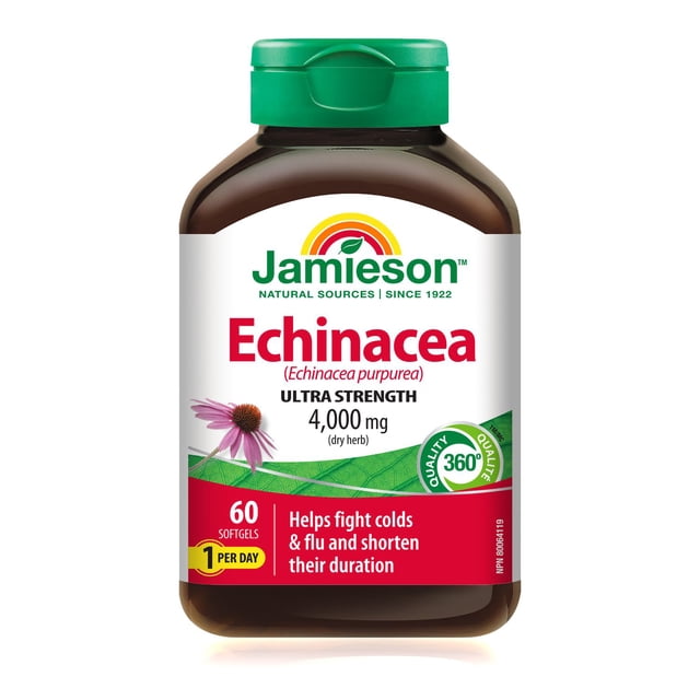 Jamieson Gélules d'Échinacée 4 000 mg