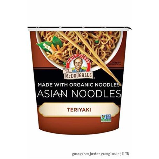 Dr. Mcdougall's Teriyaki Noodle Organic Asian Noodles Vegan Ramen