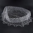 thumbnail image 4 of Replacement Collapsible Fishing Net Wear-Resistant Rubber Mesh Fish Catch Multifunctional Dip Net White 40cm, 4 of 5