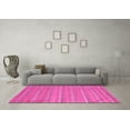 thumbnail image 3 of Ahgly Company Indoor Square Southwestern Pink Country Area Rugs, 7' Square, 3 of 4
