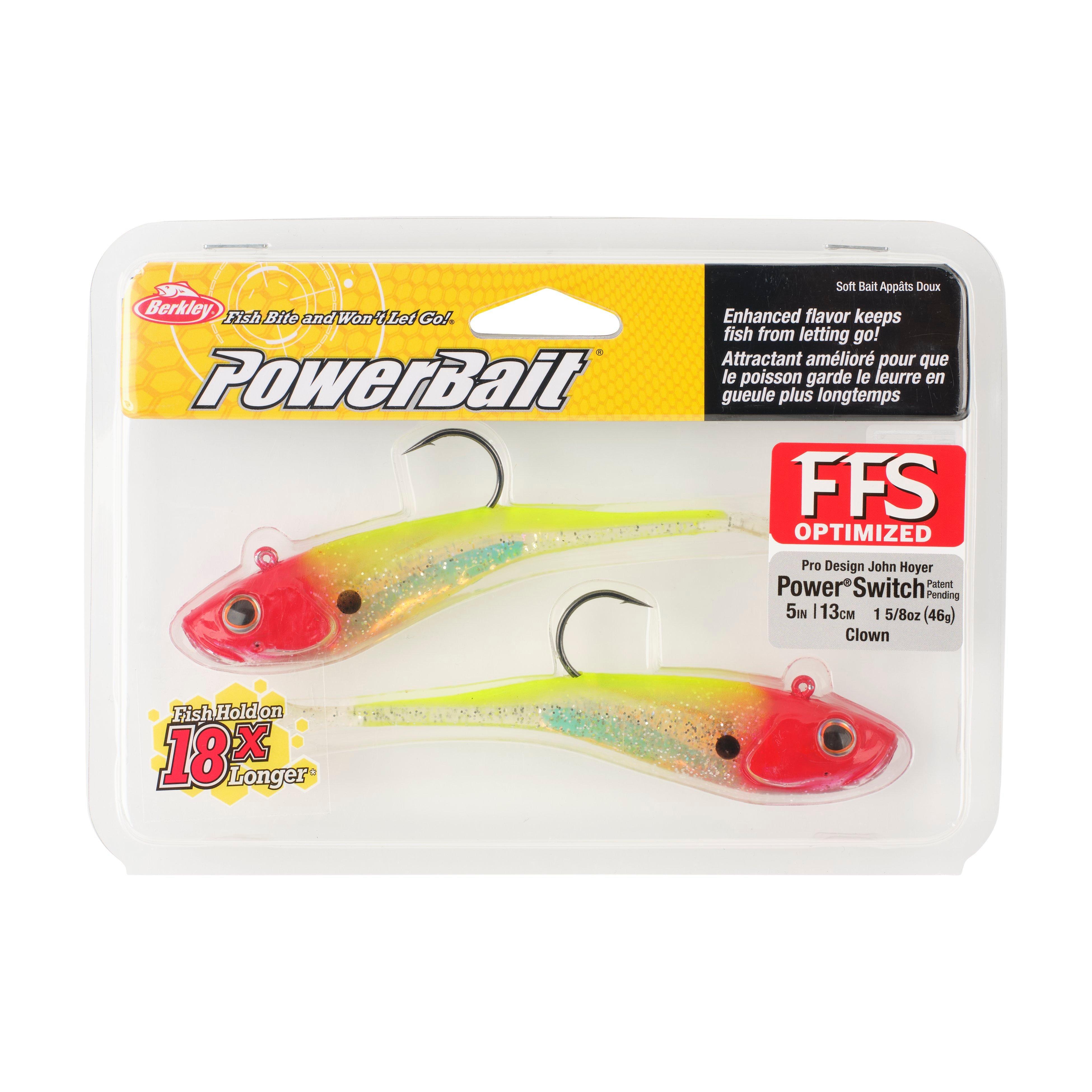Berkley PowerBait® Power® Switch, 5 in, Clown