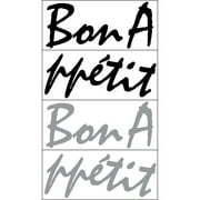 Blue Mountain Wallcoverings Snap1054 Snap Instant Wall Art Written Expressions-Bon Appetit