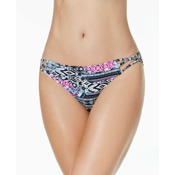 Sundazed Women’s Stunner Strappy Hipster Bottoms Women’s Swimsuit, Hipster Tribal Print, Medium