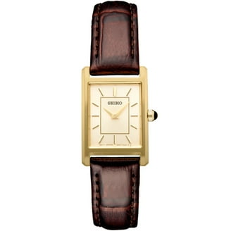 Seiko Two-tone Dress Watch for Women with Mother of Pearl Dial and