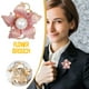 thumbnail image 1 of Fiudx Ofertas Flash Del Día Broche De Flor De Gota De Aceite Pintado Exquisito De Ensueño De Moda, 1 of 6