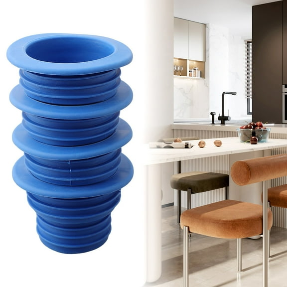 4Pcs Silicone Hose Seals For Washing Machines And Floor Drains Perfect For Water Management And Leak Prevention