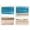 Coastal Horizons Diptych, variant on Stupell Industries Grey Faded Abstraction Abstract Painting Wrapped Canvas Art Print Wall Art, 16 x 20, Set of 2