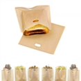 thumbnail image 3 of 10 Pcs Food Bags, Toast Bags, Reusable Snack Toast Bags, 3 of 3
