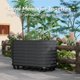thumbnail image 2 of Garvee jardinera con ruedas y depósito de autoriego, cama de cultivo de acero galvanizado con ruedas con freno para uso interior o exterior, 2 of 7