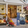 thumbnail image 2 of Sm:)e Pumpkin Fall Garden Flag 12 x 18 Inch, Double-Sided Printing, Seasonal Farmhouse Yard Outdoor Decor, 2 of 8