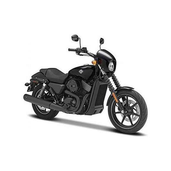 Harley Davidson Street 750 (2015) Motorcycle [1:18 scale in Matt Black]