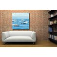 thumbnail image 5 of Epic Art 'Summer Regatta II' by Emma Scarvey, Acrylic Glass Wall Art, 36"x36", 5 of 7